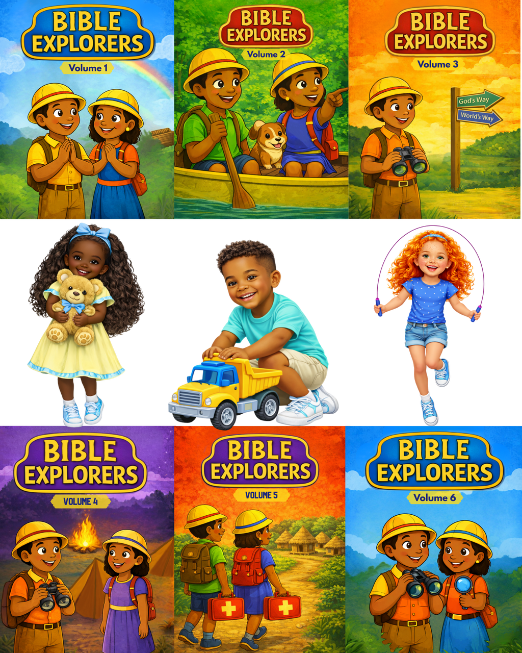 Bible Explorers® Digital Complete Curriculum / K-5 Grade